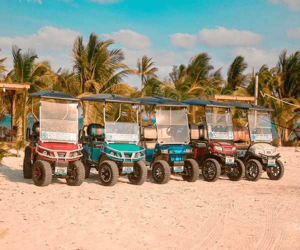 golf cart for scenic AlUla landscapes in Saudi Arabia