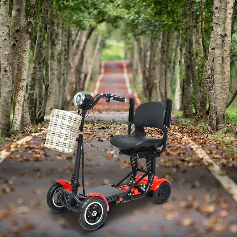 Enhanced mobility scooter for accessibility