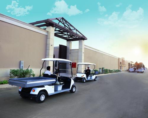 Versatile golf cart for transport solutions